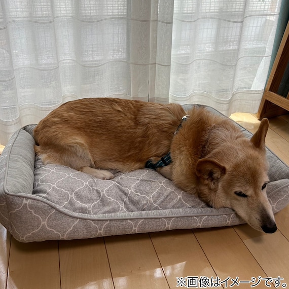 ペットベッド L(NクールWSP シカクL S233) 13枚目画像