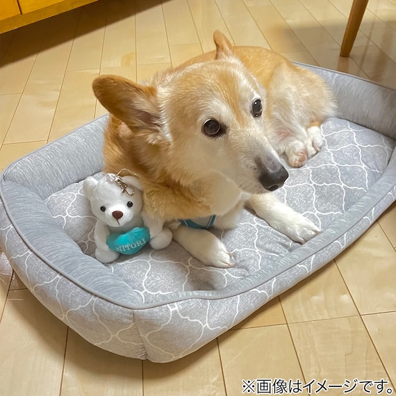 ペットベッド L(NクールWSP シカクL S233) 14枚目画像