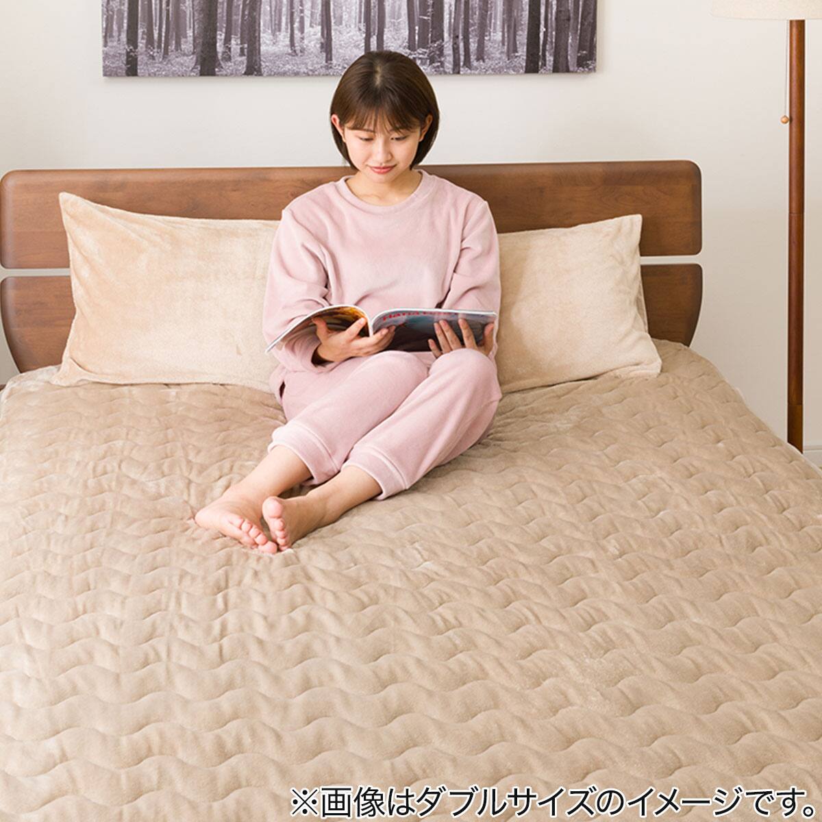 置くだけ簡単 敷きパッド クイーン(Nウォーム BE Q A2310) | ニトリ