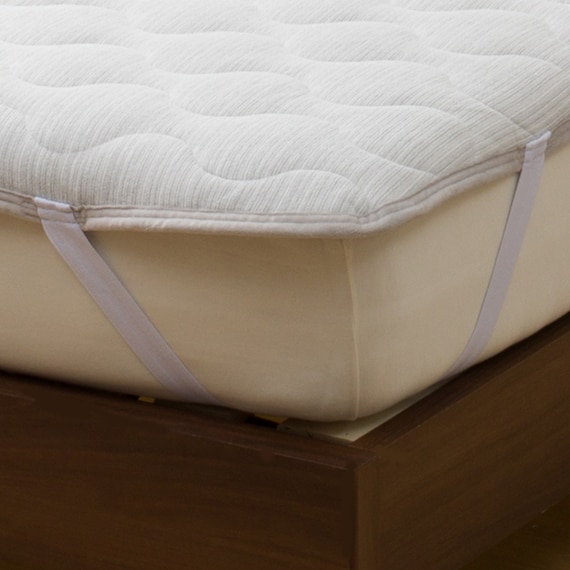 両面使える 敷きパッド セミダブル(NウォームWSP GY SD A2312) 9枚目画像