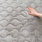 両面使える　敷きパッド　セミダブル(NウォームWSP GY SD A2312) 13枚目画像