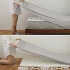 BOXパッド オーガニックコットン混 シングル(OG2 Sベージュ T01 NF) 9枚目画像