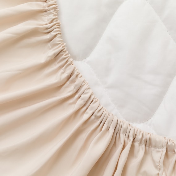 BOXパッド オーガニックコットン混 シングル(OG2 Sベージュ T01 NF) 12枚目画像