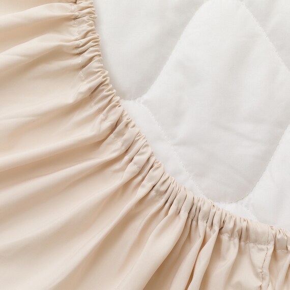 BOXパッド オーガニックコットン混 ダブル(OG2 D ベージュ T01 NF) 13枚目画像