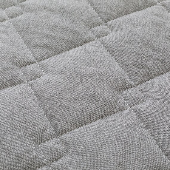 敷きパッド　シングル(コットンウォッシュ S DGY S2417) 6枚目画像