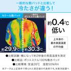 両面使える ゴムバンド付き 敷パッド　セミダブル(Nクール SD ポーラーベア S2401) 6枚目画像