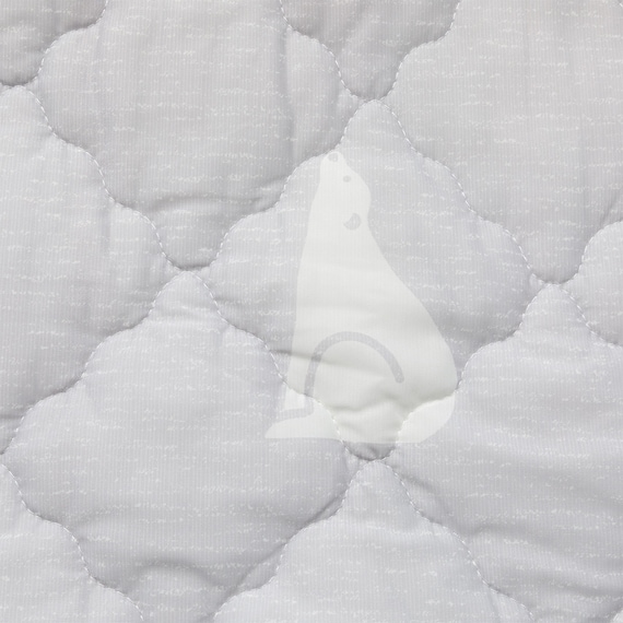 両面使える ゴムバンド付き 敷パッド セミダブル(Nクール SD ポーラーベア S2401) 20枚目画像