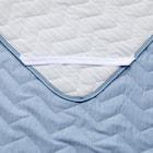 両面使える ゴムバンド付き 敷きパッド シングル(NクールWSP S DBL S2403) 12枚目画像