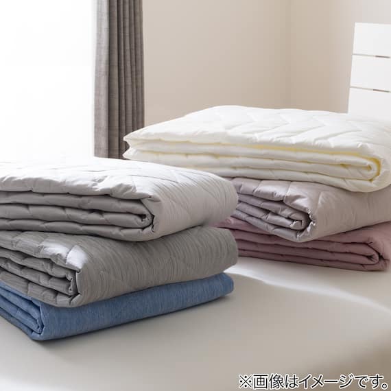 両面使える ゴムバンド付き 敷きパッド シングル(NクールWSP S DBL S2403) 14枚目画像