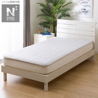 置くだけ簡単 敷きパッド　ダブル(NクールWSP D GY S2403)