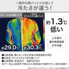 吸水速乾・吸放湿 ＢＯＸパッド セミダブル(NクールWSP SD GY S2403) 5枚目画像