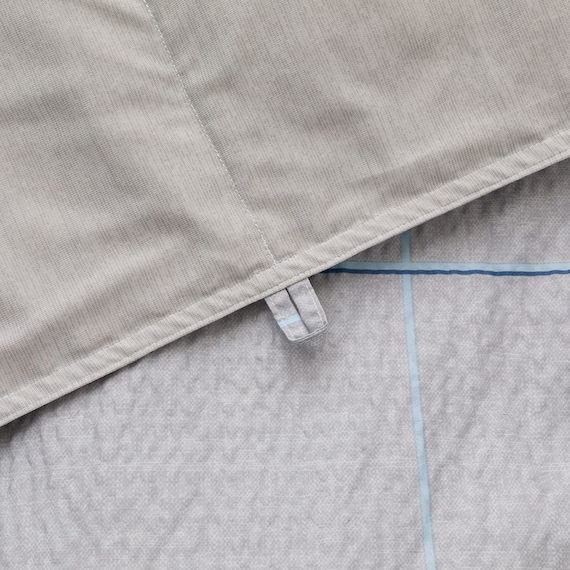 ひんやり洗えるダウンケット 羽毛肌掛け布団 シングル(Nクールs GY K2202 S) 6枚目画像