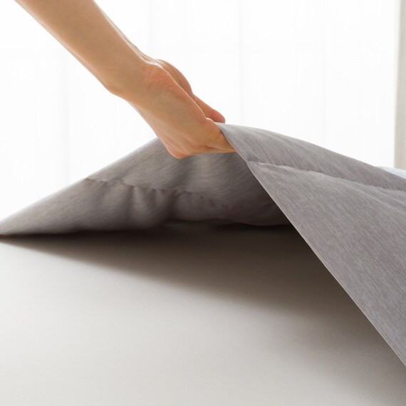 洗えるひんやりダウンケット 羽毛肌掛け布団 シングル(Nクールn-s BL S) 10枚目画像