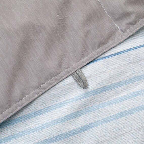 洗えるひんやりダウンケット 羽毛肌掛け布団 シングル(Nクールn-s BL S) 15枚目画像