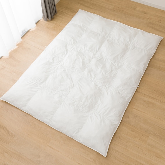 完全2層式 ホテルスタイル掛布団 クイーン(Nホテルセレクト Q) 3枚目画像