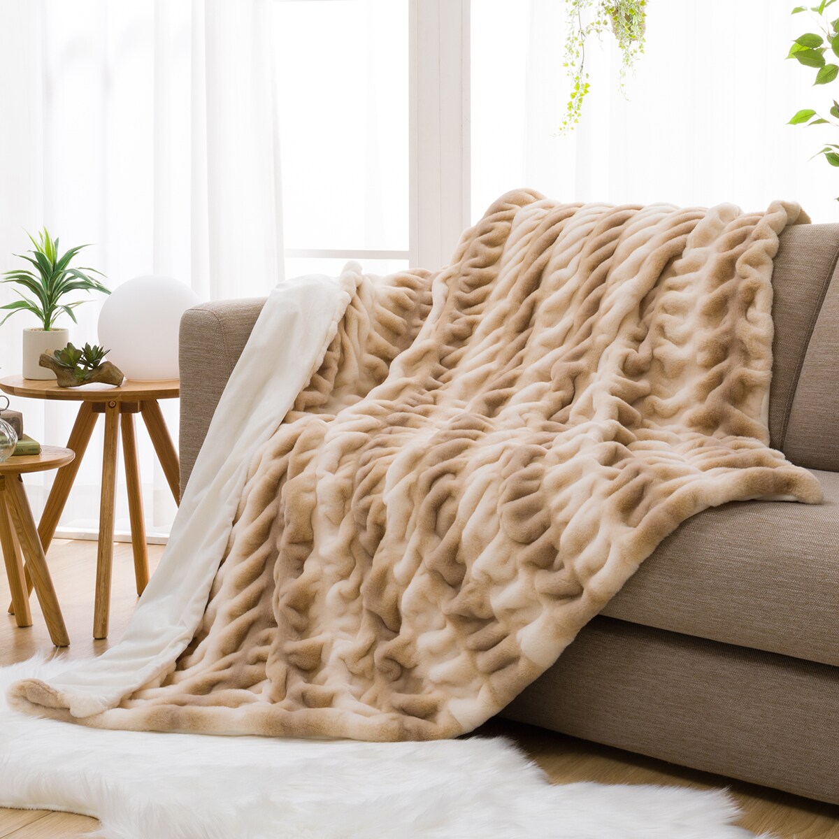 ブランケット アニマルファー O 通販 ニトリネット 公式 家具 インテリア通販