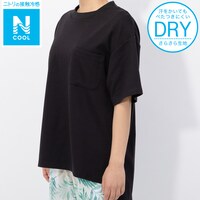半袖Ｔシャツ　オーバーサイズ(WOMEN n-s ドライ BK M)