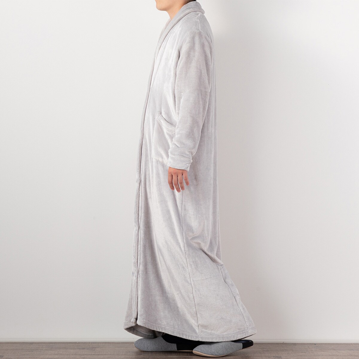 すっぽり収納 着る毛布 ロング丈(NWWSP ロング024 LGY L)通販 | ニトリネット【公式】 家具・インテリア通販