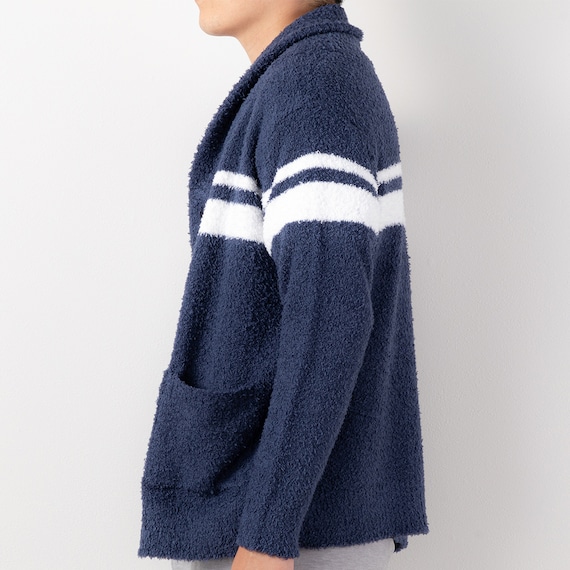 スノーヤーンカーディガン(MEN 091 NV F) 2枚目画像