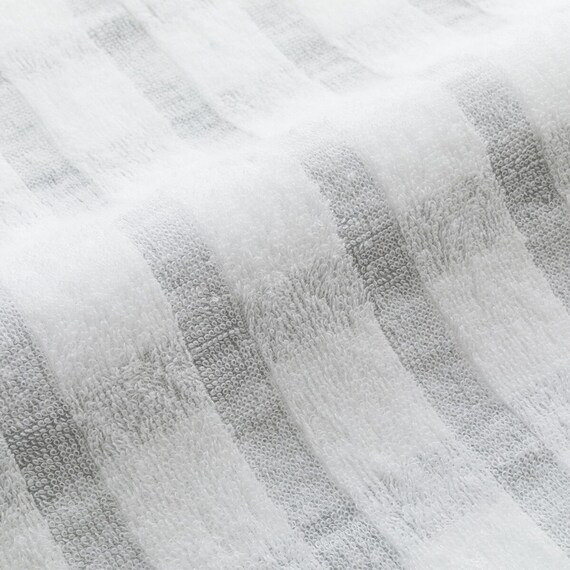 タオルケット シングル(チェック S GY S2332) 6枚目画像