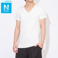 半袖Ｔシャツ　Ｖネック(MENクール 001)