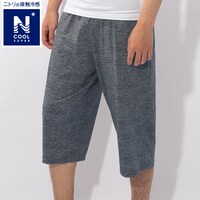 ルームパンツ　7分丈(MENクールSP 067 GY LL)