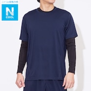 メッシュ半袖Ｔシャツ クルーネック(MENクール 111)