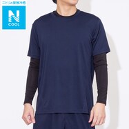 メッシュ半袖Ｔシャツ クルーネック(MENクール 111)