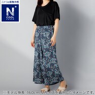 ＵＶカットルームパンツ　ロング丈(WOMENクールSP 207小花)
