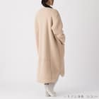 すっぽり収納 着る毛布 ミドル丈(Nウォーム ボア BE) 7枚目画像