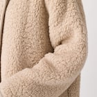 すっぽり収納 着る毛布 ミドル丈(Nウォーム ボア BE) 10枚目画像