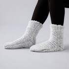 着る毛布 ショートソックス(NウォームSP DGY) 3枚目画像