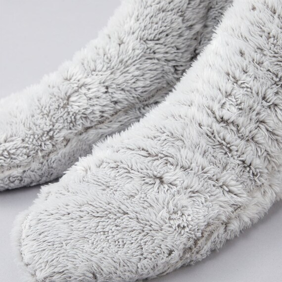 着る毛布　ショートソックス(NウォームSP DGY) 4枚目画像