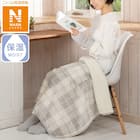 すっぽり収納 4WAYブランケット(NウォームSP LGY) 1枚目画像