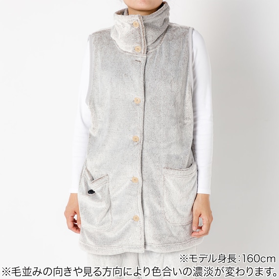 洗えるUSB着る毛布ベスト(NウォームSP MBR 男女兼用) 3枚目画像