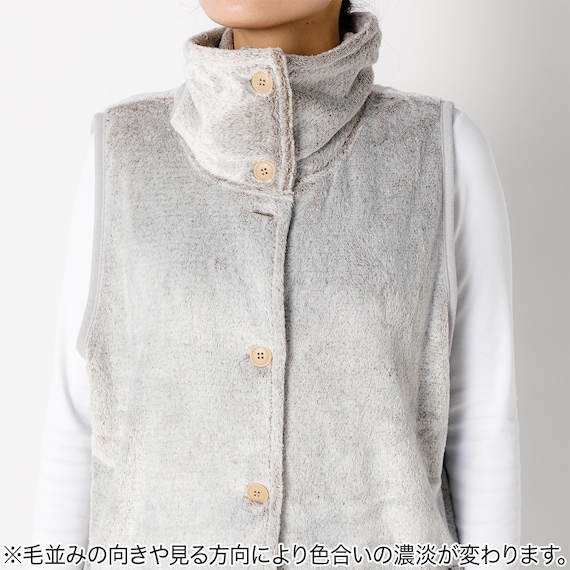 洗えるUSB着る毛布ベスト(NウォームSP MBR 男女兼用) 9枚目画像