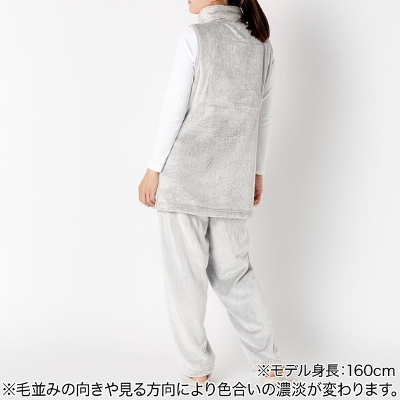 洗えるUSB着る毛布ベスト(NウォームSP MBR 男女兼用) 15枚目画像