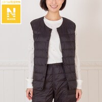 ダウン入りNウォーム ベスト(BK M)