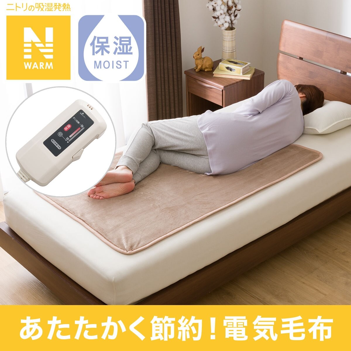 掛け敷き兼用 電気毛布※53492スマホ/家電/カメラ