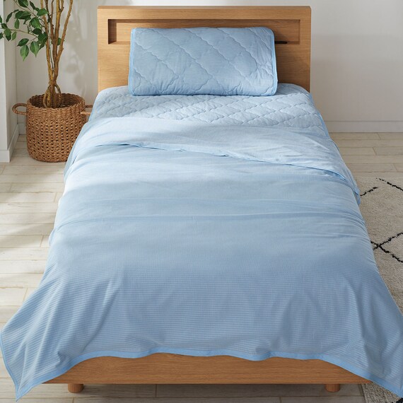 両面使えるひんやりケット(Nクール S BL S2401) 12枚目画像