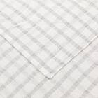 タオルケット　シングル(チェック S GY S2432) 8枚目画像