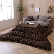 厚手こたつ掛ふとん レザー風