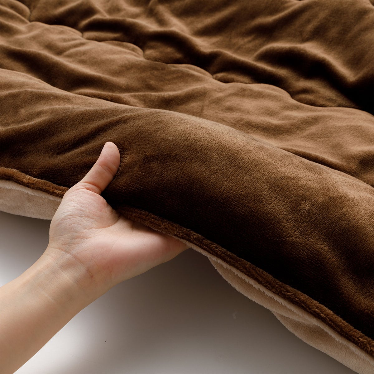 リバーシブル こたつ掛ふとん 長方形(RE2301 BR/BE) | ニトリネット