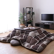 こたつ厚掛け布団ムーブ