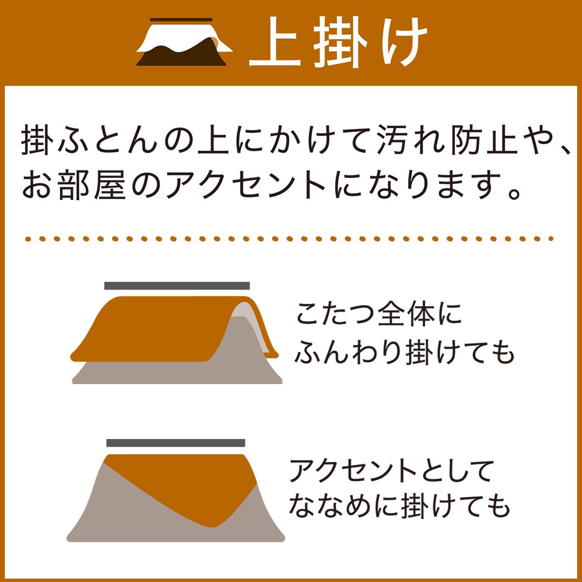 こたつ上掛け 正方形(CV2211 BE)通販 | ニトリネット【公式】 家具・インテリア通販