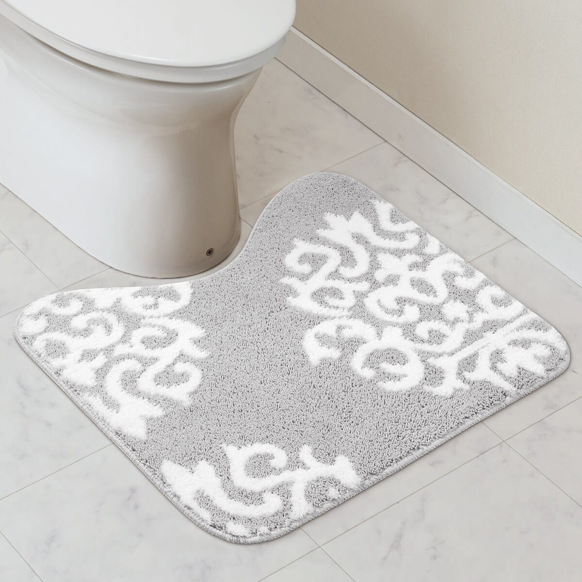 トイレマット トイレカバー グラニースクエア  マット 手編み トイレマット(クラッシック GY) | ニトリネット【公式】 家具