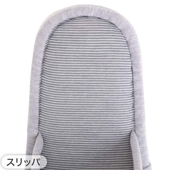 【2点セット】トイレマット+スリッパ(GY) 8枚目画像