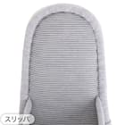 【2点セット】トイレマット+スリッパ(GY) 8枚目画像