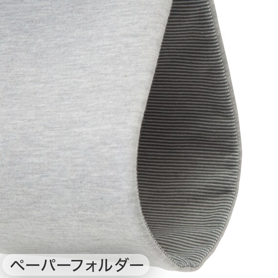 【4点セット】トイレマット+洗えるスリッパ+洗浄・暖房便座用 ふたカバー+ホルダーカバー(グレー) 25枚目画像