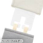 【4点セット】トイレマット+洗えるスリッパ+洗浄・暖房便座用 ふたカバー+ホルダーカバー(グレー) 26枚目画像